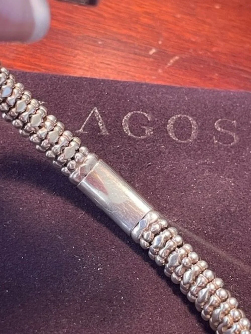 Lagos Onyx bracelet